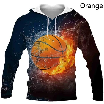 2023 Basketbol Tişörtü Erkek / kadın Eşofman Üstleri 3D Baskı Klasik Kapşonlu Hoodies Sonbahar Uzun Kollu Tişörtü  3
