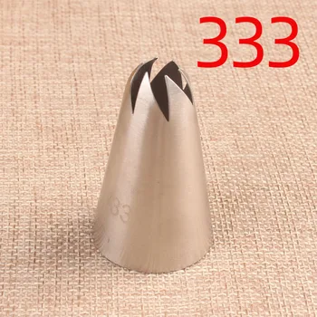 333 # Kraliçe Spin 6 Diş Çerezler Krem Dekorasyon Ağız 304 Paslanmaz Çelik Pişirme DIY Kek Araçları  5