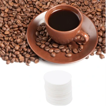 350 ADET Yuvarlak Kahve Filtre Kağıdı 60mm Espresso Kahve makinesi Damlatıcı Kahve Filtreleri Araçları Moka Pot Kağıt Filtre  4