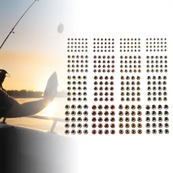 4D Balıkçılık Cazibesi Gözler Aksesuarları Cazibesi balık gözü Balıkçılık için  4