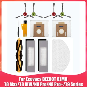 Aksesuar Kiti Değiştirme Ecovacs DEEBOT OZMO T8 AIVI T8 Max T8 Serisi / N8 Pro / N8 Pro + robotlu süpürge  5