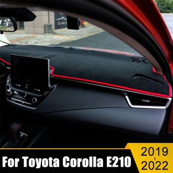 Araba Dashboard Kapak önlemek ışık Paspaslar Güneş gölge Halı Anti-UV Durumda Toyota Corolla 2019 2020 2021 2022 İçin E210 12th Aksesuarları  5