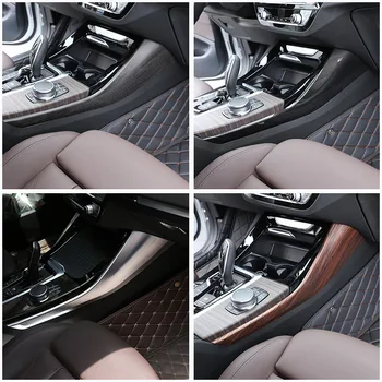 BMW için X3 G01 2018-2022 Araba styling için ABS plastik Araba Merkezi Konsol Yan Dekorasyon Şeritleri Trim İç Araba Aksesuarları  5