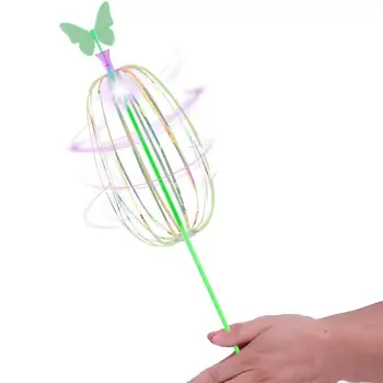 Büküm Kabarcık Değnek Flaş Parlak Renk Kabarcık Değnek çocuk Oyuncakları Flaş Elastik Top Çeşitli Kabarcık Çiçek Renkli İplik  5