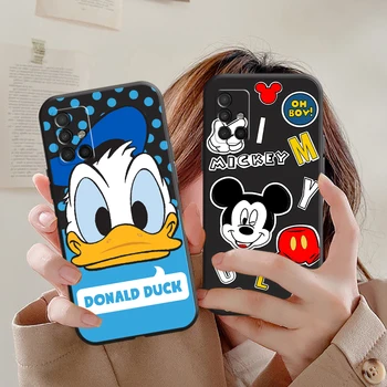 Disney Mickey Minnie Telefon Kılıfları Samsung A51 5G A72 A52 A71 5G A32 5G Orijinal Koruyucu arka kapak Kabuk Coque Yumuşak  5