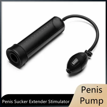Etkili Penis Pompası Büyütme Vakum Dick Genişletici Erkekler Seks Oyuncak Artış Uzunluğu Büyütücü Erkek Tren Yetişkin Seksi Erotik Ürünler  5
