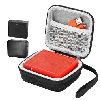 Go 2 Bluetooth Hoparlör için Taşınabilir EVA Fermuar Hard Case Çanta Kutusu  5