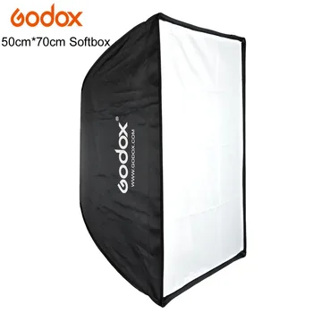Godox Taşınabilir 50 * 70 cm Şemsiye Softbox Reflektör Flaş Speedlite Aydınlatma  5