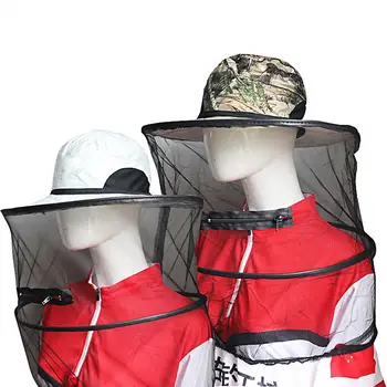 Hafif Pratik Açık balıkçılık şapkası Sivrisinek Geçirmez Böcek Şapka Kullanımlık Böcek Şapka Aşınmaya dayanıklı Kamp için  3