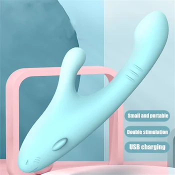Kadın Köpekbalığı Vibratör Güçlü Sihirli Değnek 8 Frekans Vajina Stimülasyon Klitoris Masajı Anal Plug Oyuncaklar Kadınlar için Mastürbasyon  5