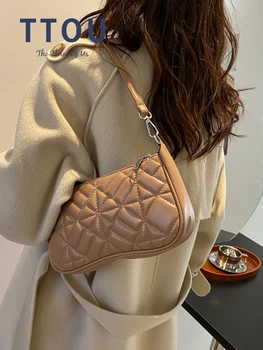 Kadın Moda omuzdan askili çanta Deri Hobos Çanta Basit Alışveriş Çantaları 2022 Marka Tasarımcısı Kadın Günlük Tasarım Tote Çanta  5