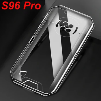 Kapak Doogee S96 Pro Yumuşak TPU Mat Telefone Koruyucu Silikon Kabuk S96 Pro Tampon Arka Funda Coque Gömme Çapa  3