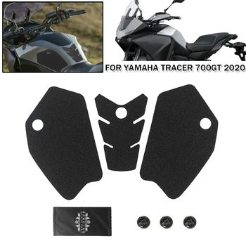Kaymaz Yan Yakıt Deposu Koruma Pedi Yamaha Tracer 700GT 700 GT Tracer 700 2020 Motosiklet 3D PVC Su Geçirmez Etiket Çıkartması  5