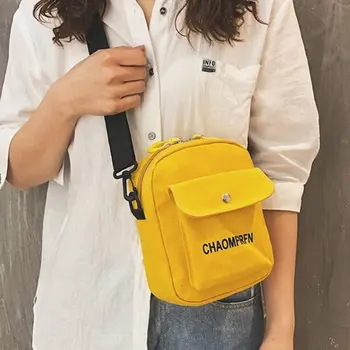 Küçük Çanta 2022 Yeni Basit ve Şık Tasarımcı Moda Kanvas omuzdan askili çanta askılı çanta Kadınlar için Crossbody Çanta Mini Çanta  5