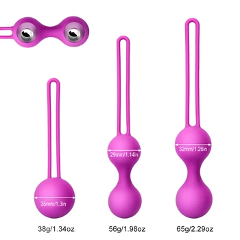 LY Güvenli Silikon Akıllı Top Vibratör Kegel Topu Ben Wa Topu Vajina Sıkın Egzersiz Makinesi Kadınlar için Seks Oyuncak Vajinal Geyşa  5