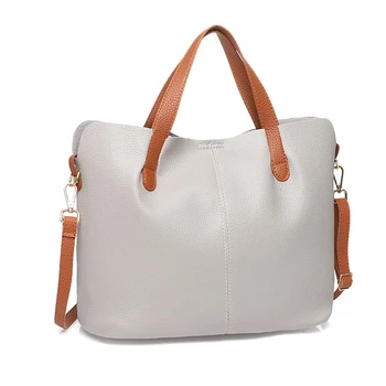 Lüks Çanta Kadın Çanta Tasarımcısı Kadın 2 İn 1 PU Deri alışveriş çantası Çanta Büyük omuz çantaları Crossbody Çanta Bolsa Feminina  5