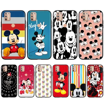 Mickey Mouse Siyah Kılıf iPhone 14 Artı 13 Mini 12 11 Pro Max  5