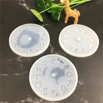 Mini Saat Silikon Kek Kalıbı Tasarım Kek Dekorasyon Fondan 3D İzle Sabun Kek Aracı Sugarcraft Bakeware Toptan  2