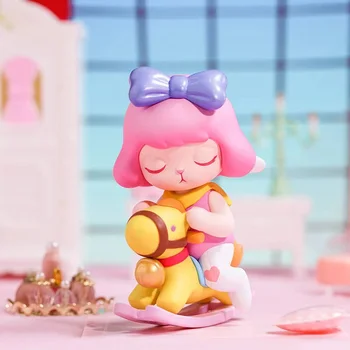Orijinal Pop Mart Bunny çocuk Kalp Serisi Kör Kutu Oyuncak Bebek Rastgele Bir Sevimli Anime Karakter Hediye  5
