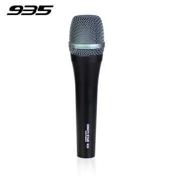 Profesyonel Kablolu El Vokal Dinamik Mikrofon Karaoke Mikrofon Microfono Için e935 e 935 KTV Denetleyici Hareketli Bobin Mikrofonlar  5