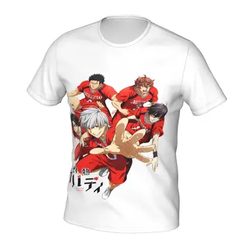 Shakunetsu Kabaddi Yanan Kabaddi Tatsuya Yoigoshi T Shirt Cosplay Anime Gömlek Erkekler Kawaii Japon Ürünleri Tshirt  10