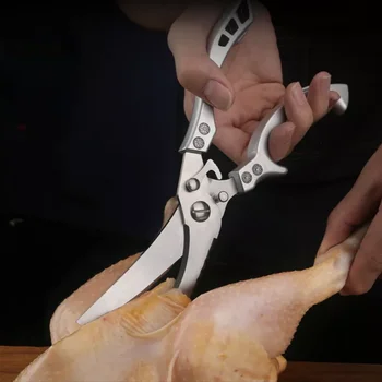 Sowoll Mutfak Bıçağı Yüksek Karbonlu Çelik 12.5 İnç Uzun şef bıçağı Dövme Sebze Pişirme Cleaver Kesme Dilimleme Et Bıçağı Aracı  4