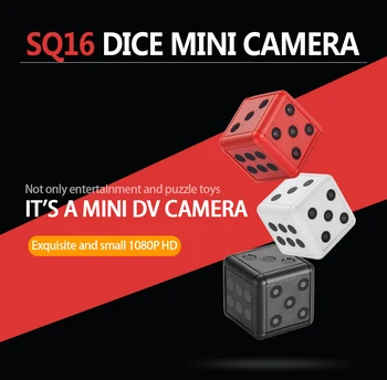 SQ16 Mini Kamera Gece Görüş Kamera araba dvr'ı Kamera Kızılötesi Kaydedici Dijital Kızılötesi Güvenlik Kamera Desteği Gizli tf Kart  5