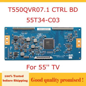 T-con Kurulu T550QVR07. 1 CTRL BD 55T34-C03 tv 55 inç Mantık Kurulu T550QVR07. 1 55T34-C03 Orijinal teste de placa tv ücretsiz kargo  5