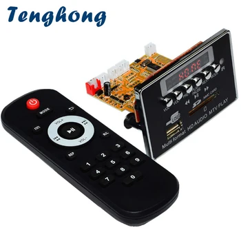 Tenghong MP3 Dekoder Kurulu DTS Kayıpsız Bluetooth DC5V Ses Çözme Modülü FM Radyo WAV WMA FLAC APE MTV HD Video Oynatıcı DIY  2