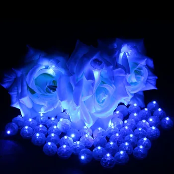 Yuvarlak Top Tumbler LED balon ışıkları Mini flaş Işıklı lambalar fener Çubuğu için Noel düğün Parti dekorasyon  4
