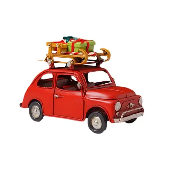 Zarif Küçük Öğeler Retro Restoran Masaüstü Dekorasyon Araba Modeli noel hediyesi Sahne Endüstriyel Tarzı Süslemeleri  5