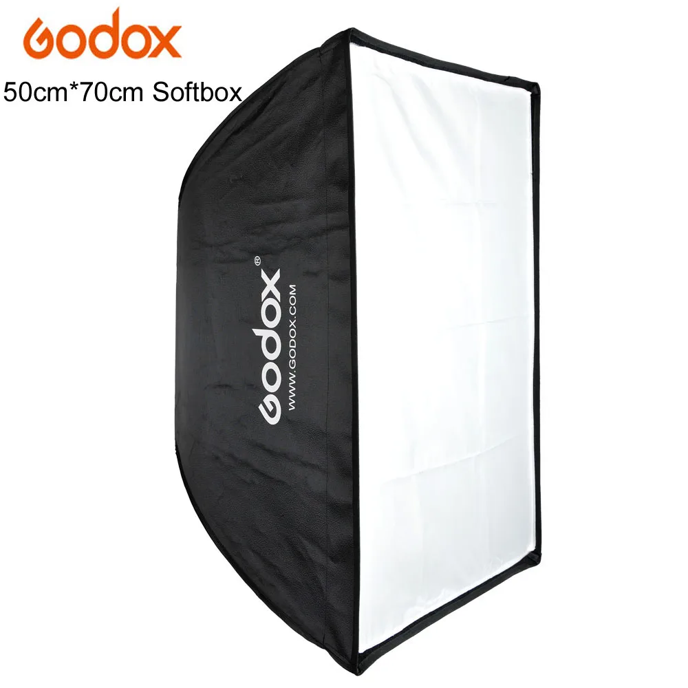 Godox Taşınabilir 50 * 70 cm Şemsiye Softbox Reflektör Flaş Speedlite Aydınlatma