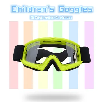 Çocuk Kask Gözlük kayak gözlüğü anti-sis Rüzgar Geçirmez Çocuklar Açık Spor Bisiklet Bisiklet Kız Erkek Snowboard Kayak Gözlüğü  3