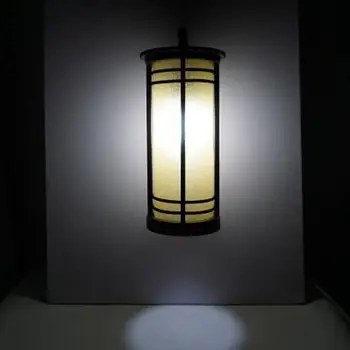 Ücretsiz kargo vintage dış duvar lambası abajur çin tarzı cam su geçirmez bahçe ışıkları mutfak dolabı dış aydınlatma  10